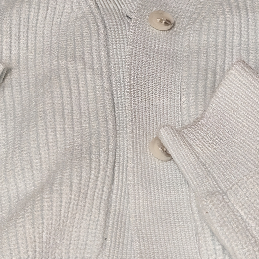 Lulus Cozy Ribbed Button-Up Cardigan Sweater – NWT - Picture 7 of 9